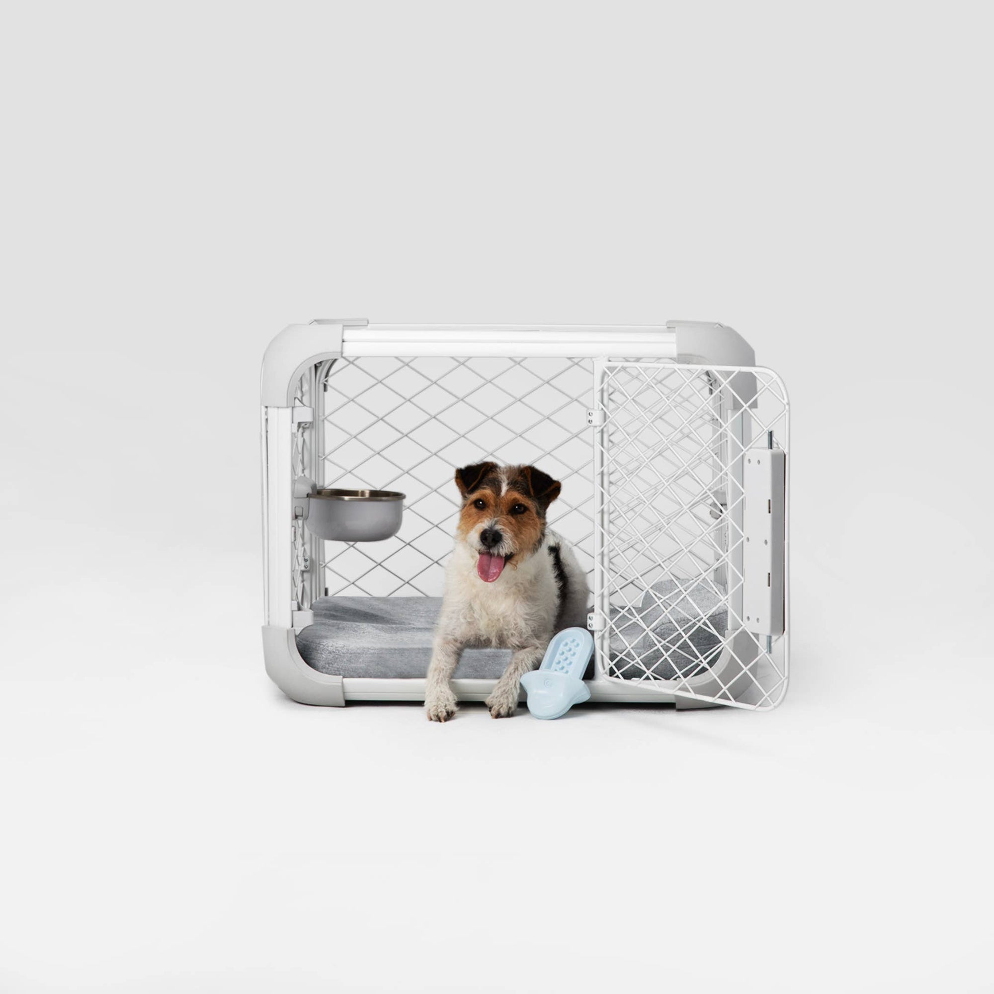 Diggs - Evolv Dog Crate: Ash / 36&quot;