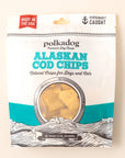 Polkadog - Alaskan Cod Chips - 3.5oz - Dog Treats