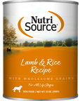 Nutrisource Lamb and Rice Canned Wet Food