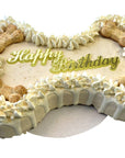 Dog Cake Bakery LLC - Dog Cake | Dog Birthday Cakes | Birthday | Bone Cake - Tan