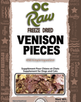 OC Raw FD Venison Pieces - 4oz