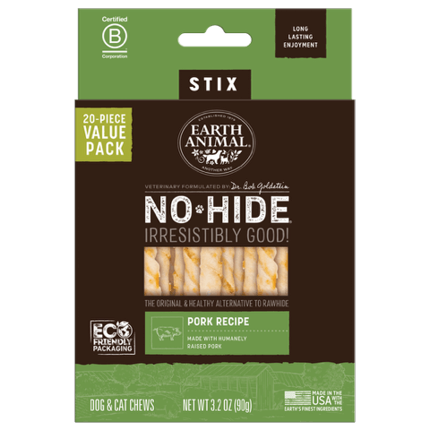 Earth Animal No-hide Stix Value Pack - 20 Count