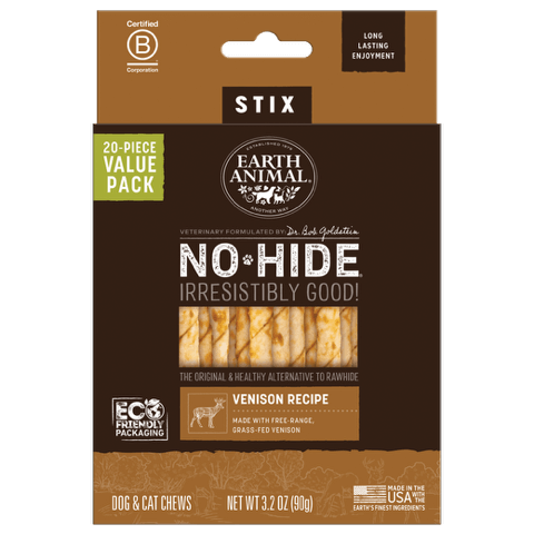 Earth Animal No-hide Stix Value Pack - 20 Count