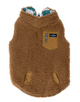 Lucy & Co. The You're a Square Reversible Teddy Vest