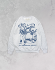 The Clandestine Underground - Cowgirl Beach Club, Western Oversized 90's Sweatshirt: XS/S