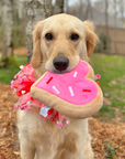 Midlee Designs - Pink Heart Sugar Cookie Dog Toy