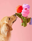 The Foggy Dog - Bouquet of Roses Valentine's Day Interactive Snuffle Dog Toy