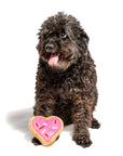 Midlee Designs - Pink Heart Sugar Cookie Dog Toy