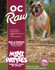 OC Raw Frozen Beef & Produce