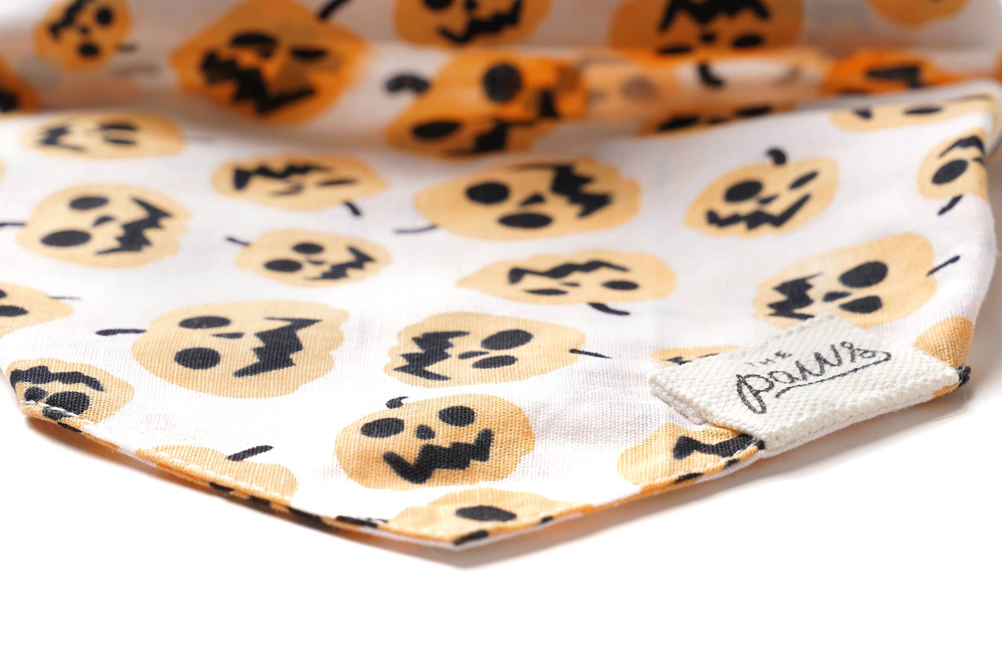 The Paws - Pumpkin Dog Halloween Bandana