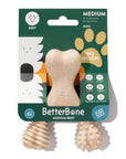 BetterBone Natural Dog Chews - Medium Density Beef, All-Natural No Nylon Sustainable