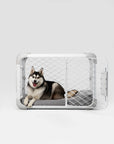 Diggs - Evolv Dog Crate: Ash / 36"