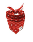 The Paws - Cranberry Dog Bandana