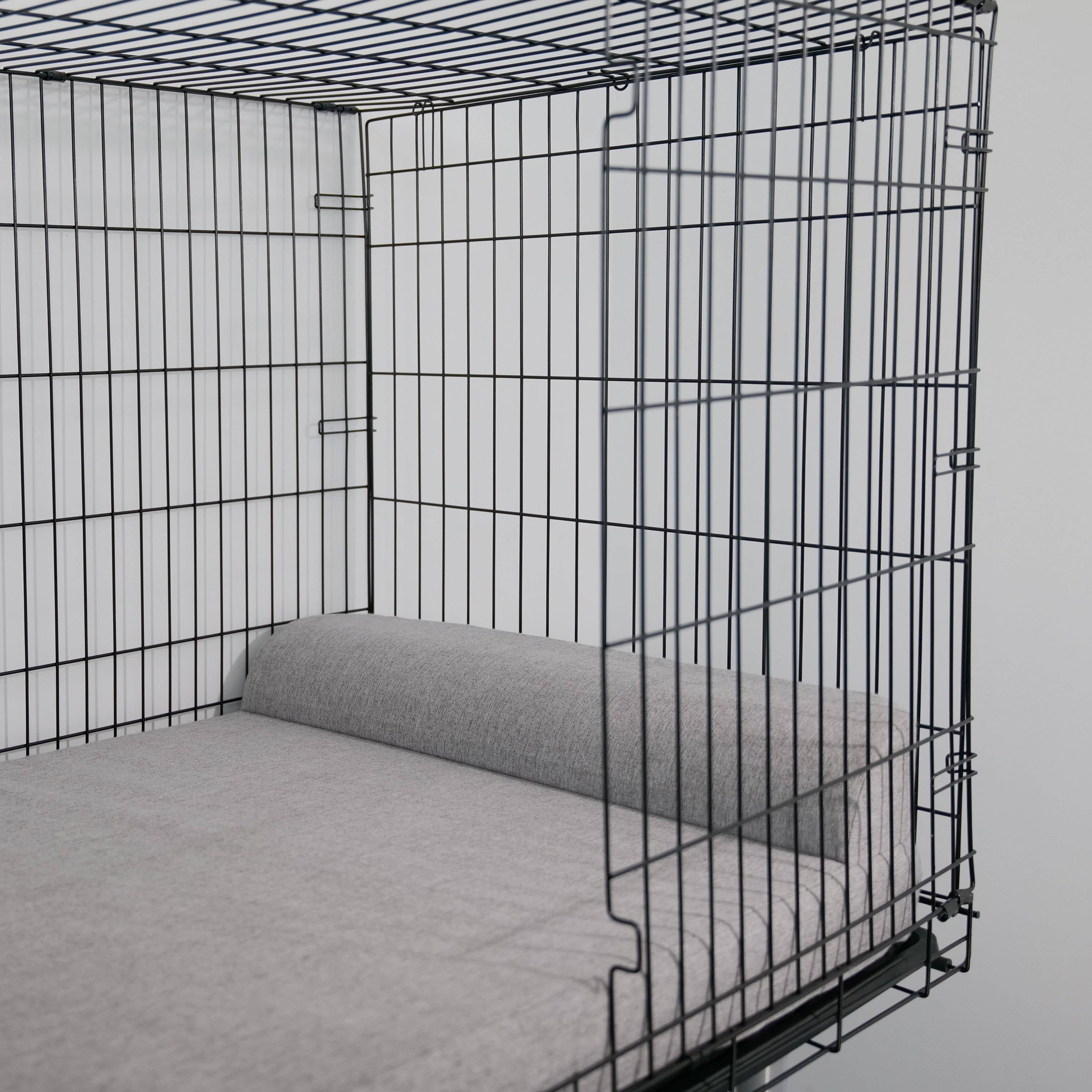 Diggs - Bolstr Crate Bed [Universal fit]: Grey / 24"