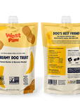 West Paw - Peanut Butter and Banana Creamy Dog Treat