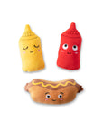 Wagsdale - Let's Be Frank 3 Piece Small Dog Toy Set