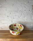 Rise and Shine Ceramics - Dog Bowl: Strawberry