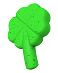 BARK Super Chewer Fur Leaf Clover St. Patrick's Day Dog Toy