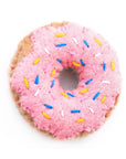 The Foggy Dog - Strawberry Donut Cat Toy: 3.25" diameter