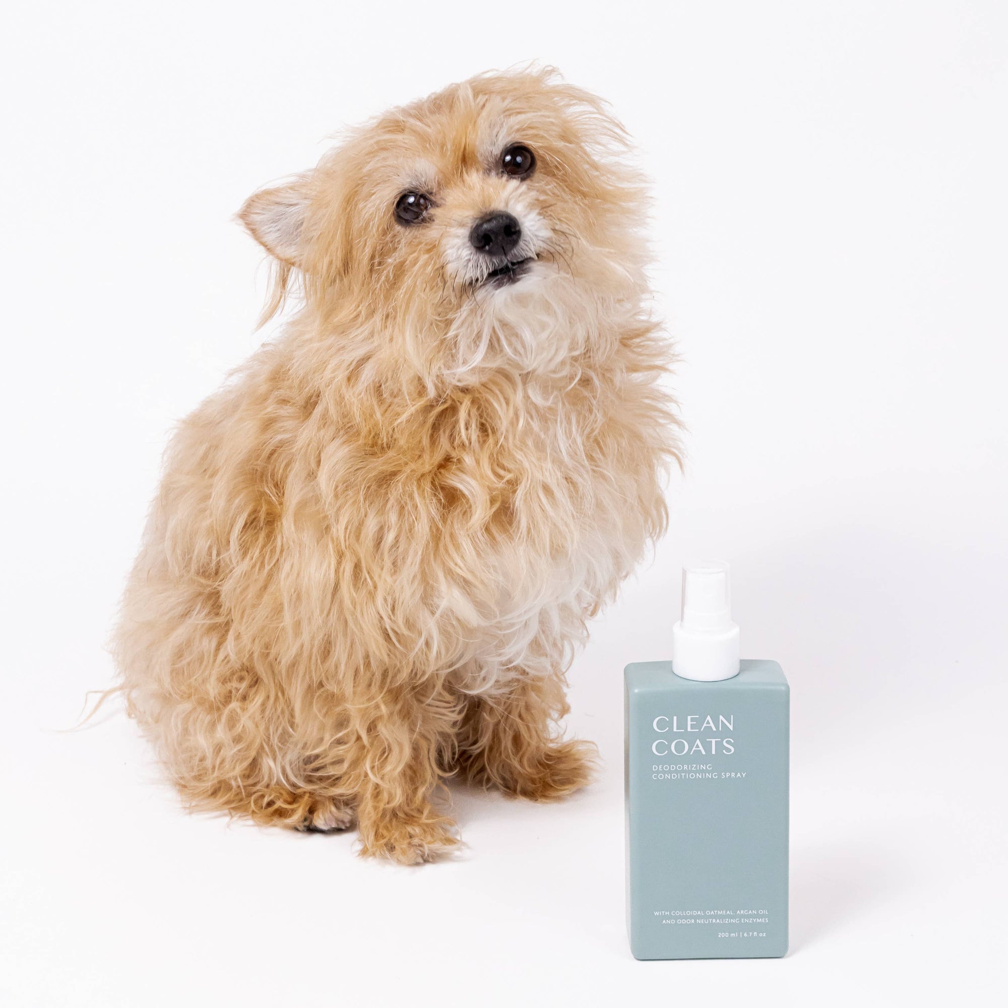 Clean Coats - Dog Conditioning Spray &amp; Deodorizer 2 in 1 For Smelly Dogs