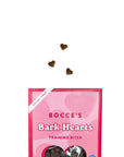 Bocce's Bakery Bark Hearts Dog Training Treats Box 2oz