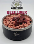 OC Raw Frozen Beef Liver