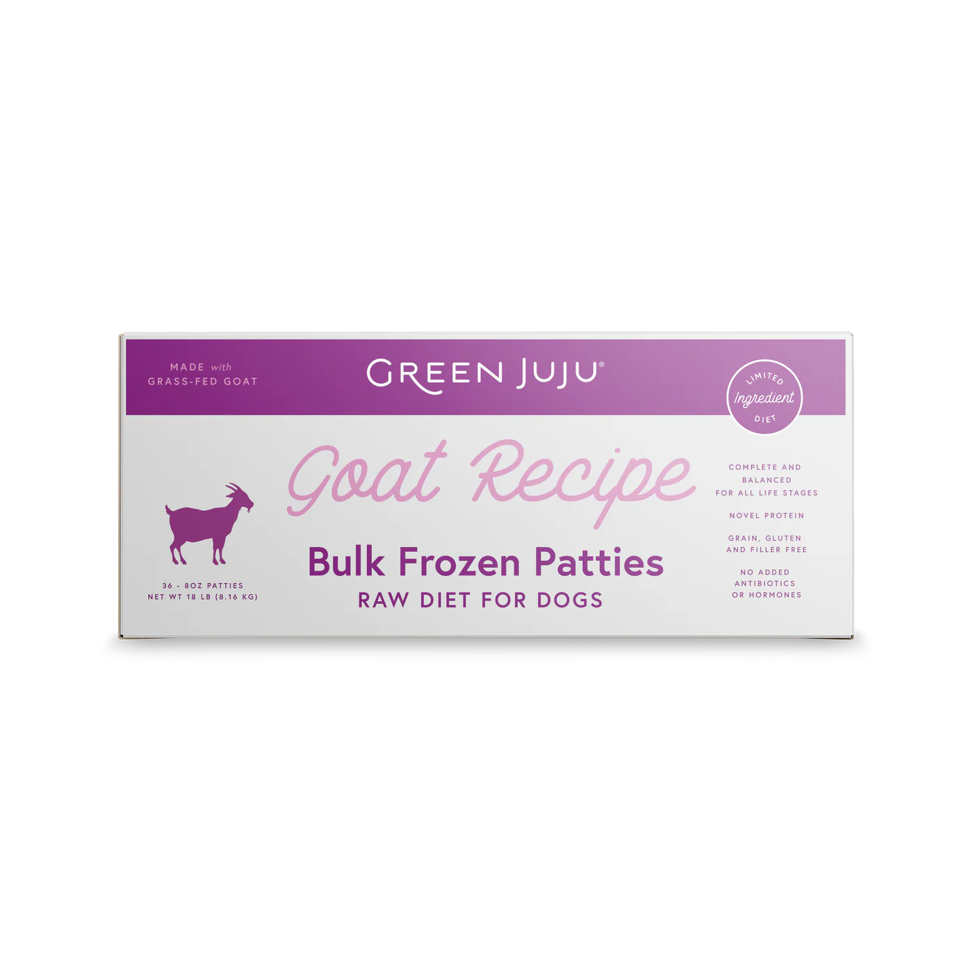 Green Juju Goat Recipe Frozen Patties & Sliders