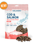 Icelandic+ Cod & Salmon Mini Combo Bites Treats for Cats