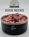 OC Raw Frozen Duck Necks