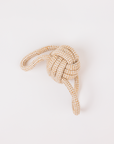 Natural Cotton & Hemp Ball Tug Toy with 2 Handles