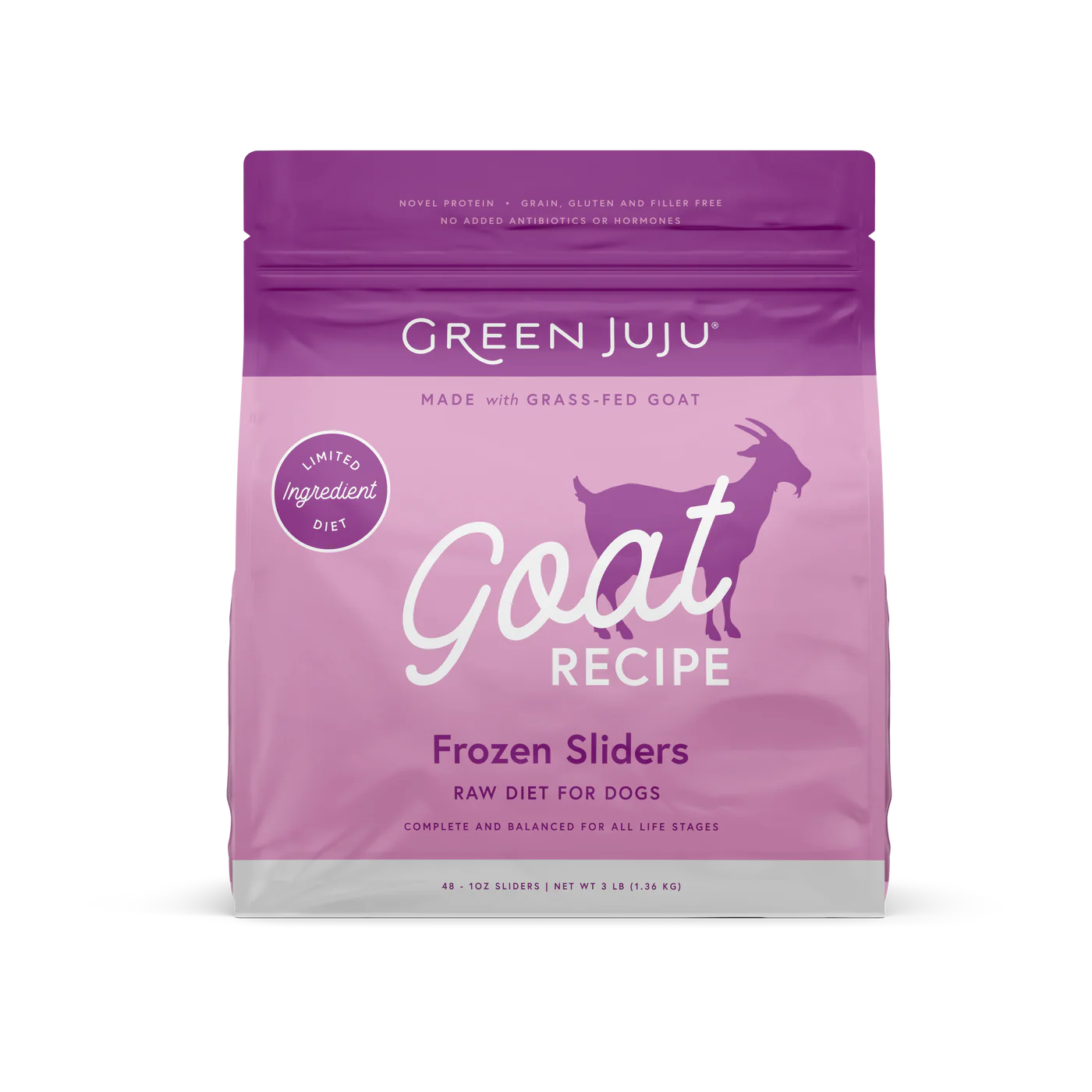 Green Juju Goat Recipe Frozen Patties & Sliders