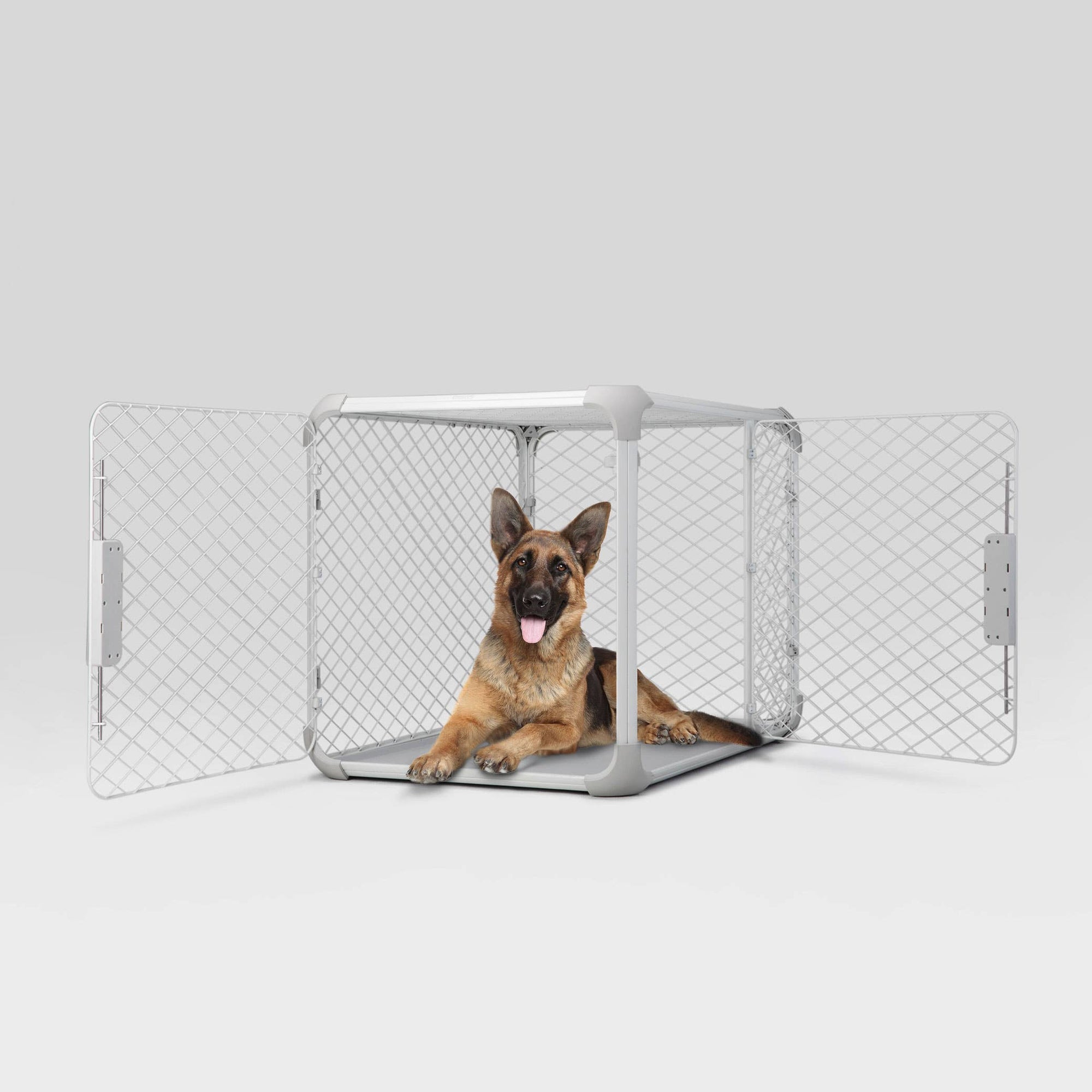 Diggs - Evolv Dog Crate: Ash / 36&quot;