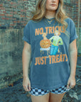 The Clandestine Underground - No Tricks Just Treats,  Halloween Oversized TShirt: XS/S