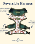 Lucy & Co. - The Jingle Bells Reversible Harness