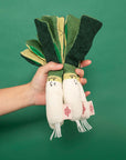 the furryfolks - Green Onion Nosework Toy