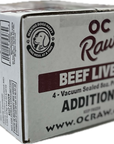 OC Raw Frozen Beef Liver