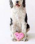 Midlee Designs - Pink Heart Sugar Cookie Dog Toy