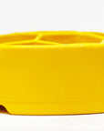 SodaPup Dog Toys - Honeycomb Design eBowl Enrichment Slow Feeder Bowl for Dogs: Yellow