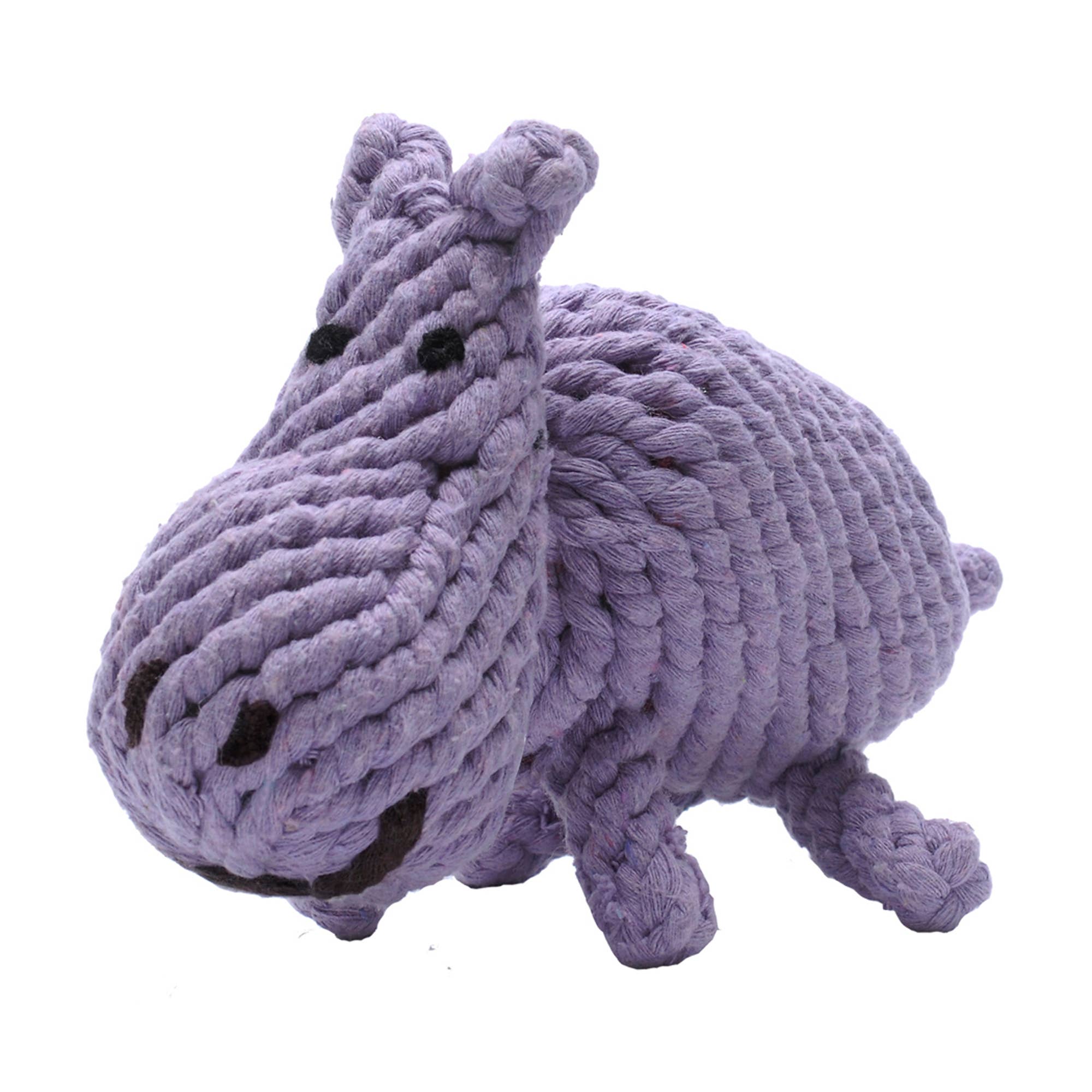 Jax Bones Hippo Rope Dog Toy Two Sizes Medium The Modern Dog Company Store