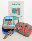 the furryfolks - Tinned Salmon Nosework Toy