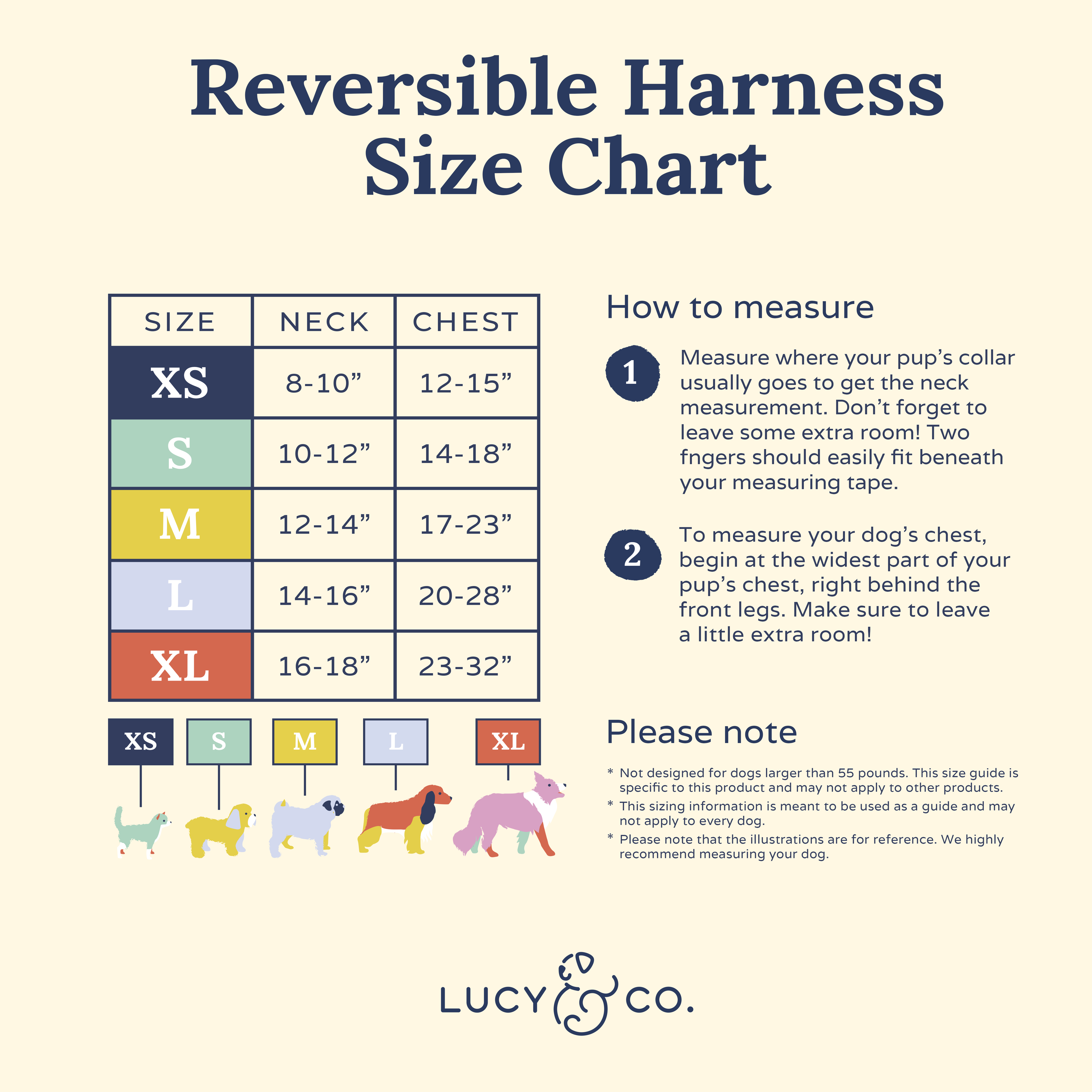 Lucy & Co. - The What's the Scoop Reversible Harness