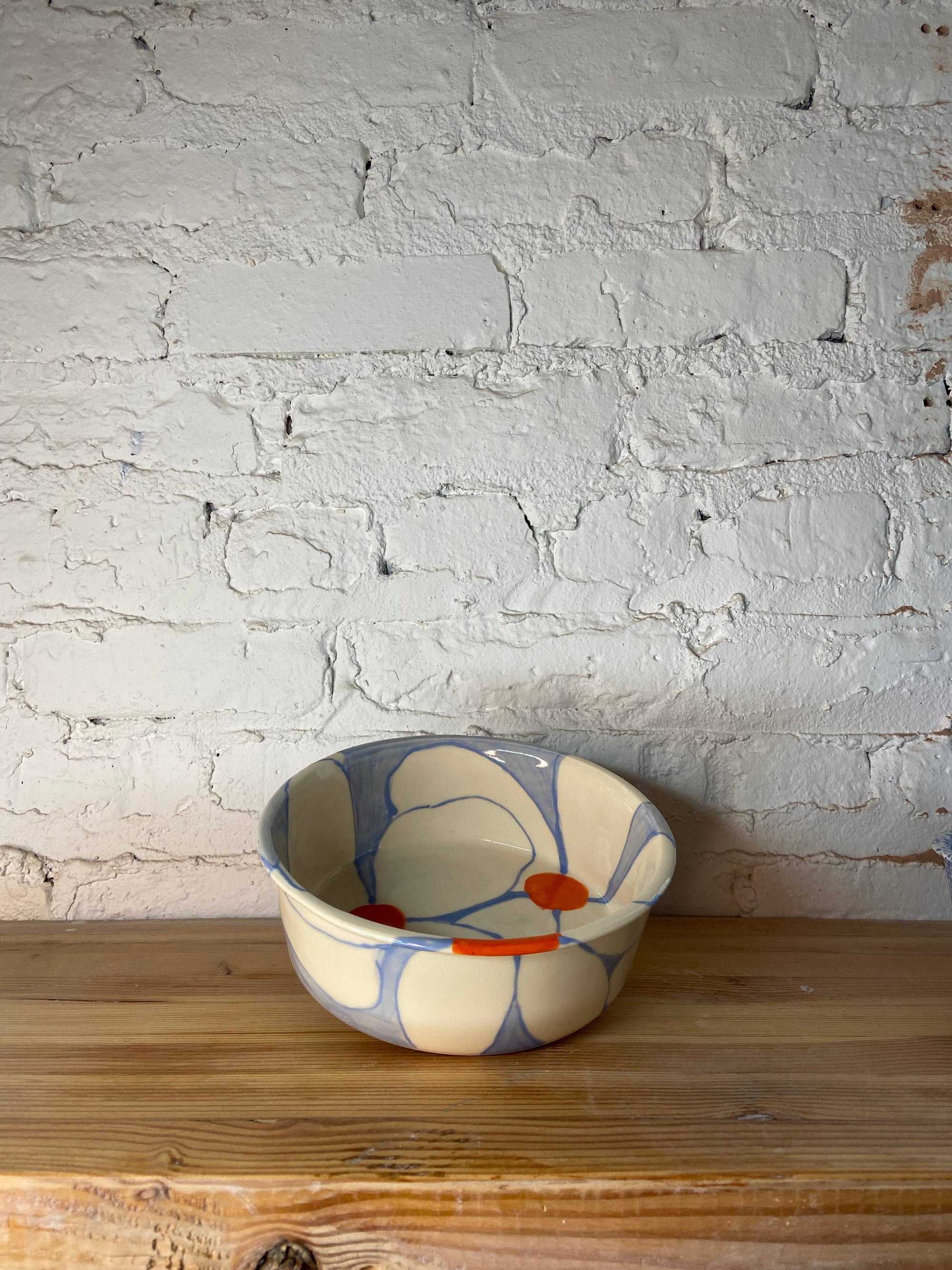 Rise and Shine Ceramics - Dog Bowl: Strawberry