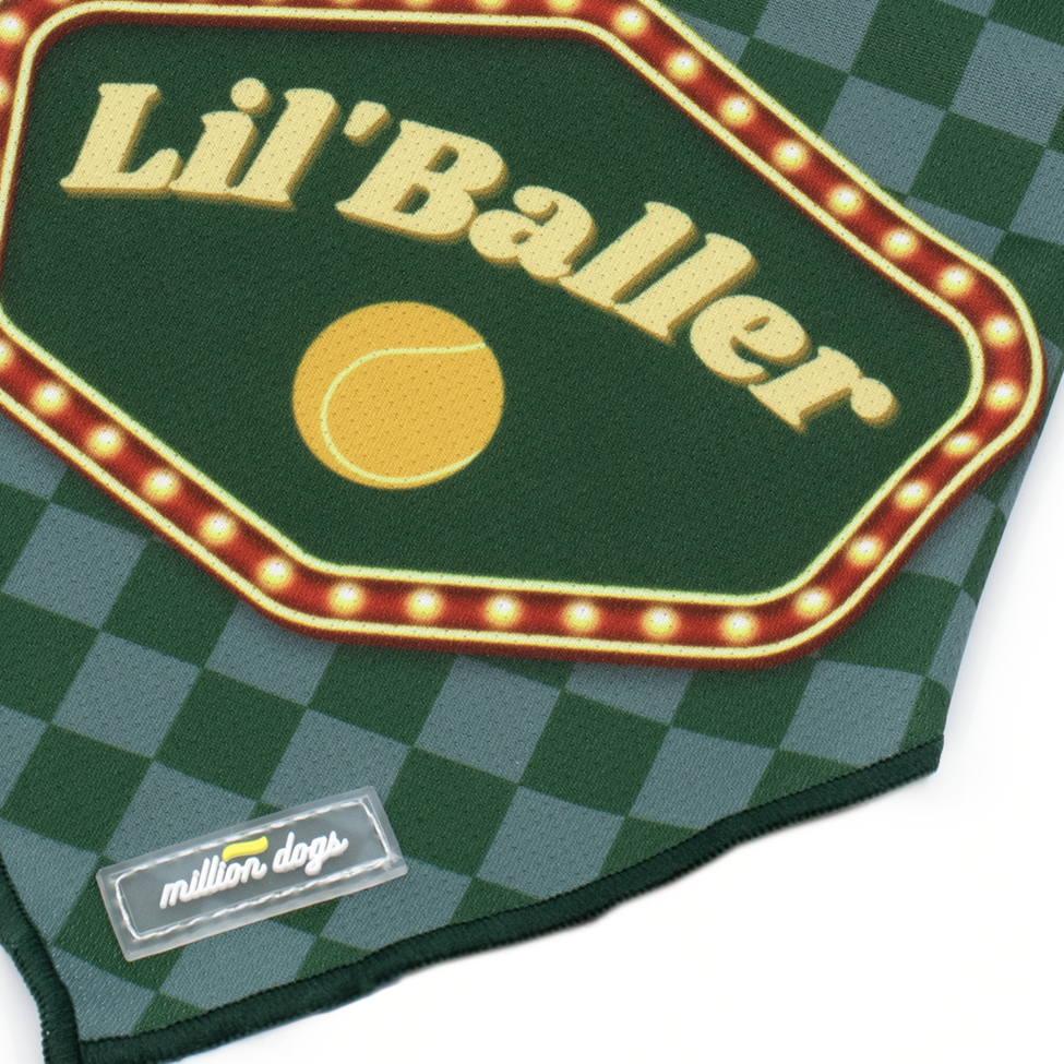 Million Dogs - Cooling Dog Bandana - Lil' Baller