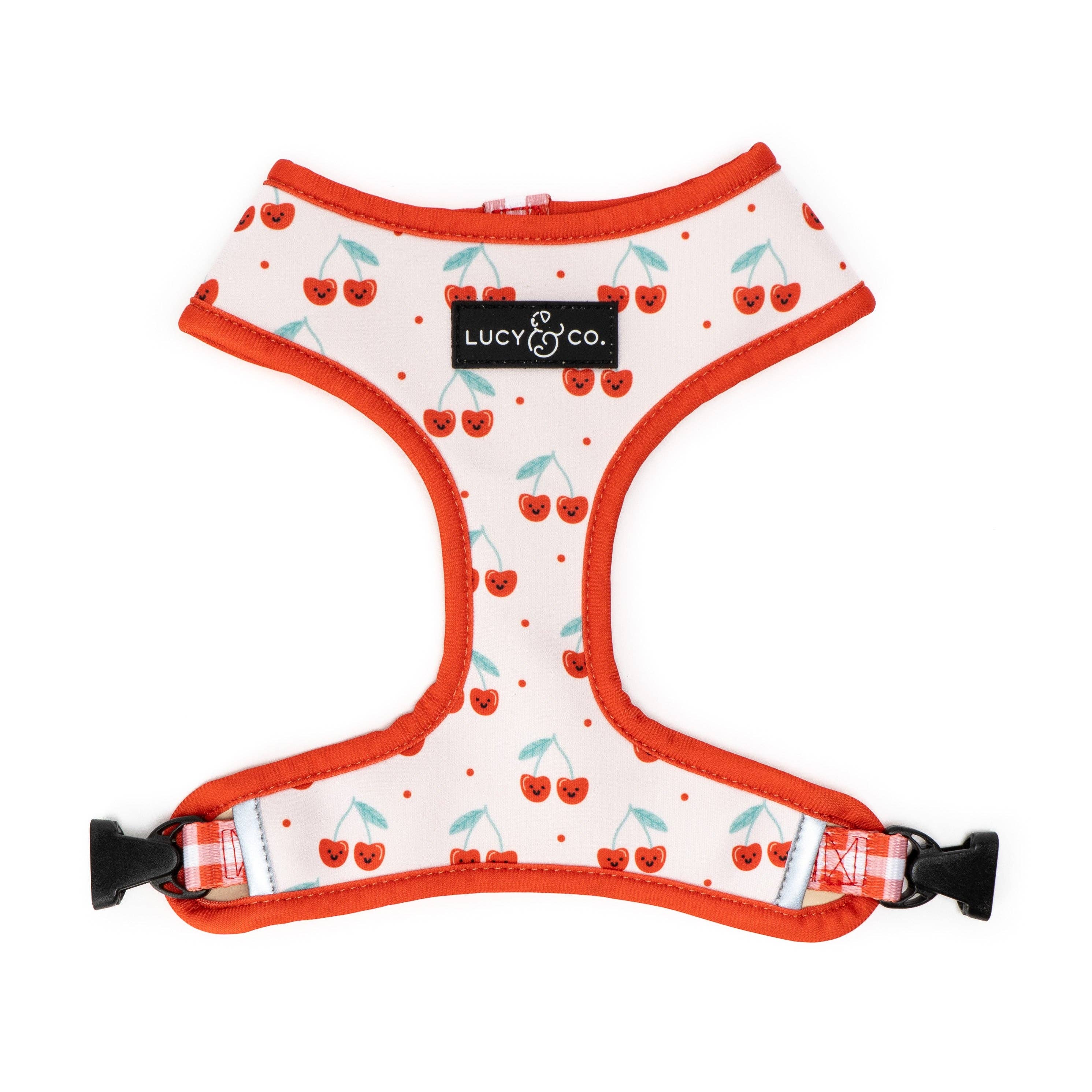 Lucy & Co. - The Cheery Cherries Reversible Harness