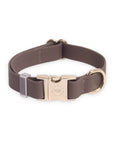 Shop Sunny Tails - Espresso Brown Waterproof Dog Collar