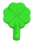 BARK Super Chewer Fur Leaf Clover St. Patrick's Day Dog Toy