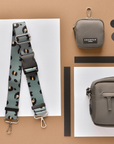 Cocopup London - Bum Bag Strap - Khaki Leopard