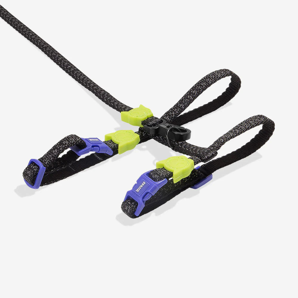 Zee.Dog Cat Harness with Leash - Nox