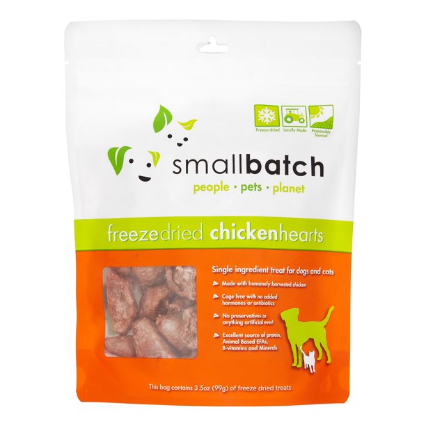 Small Batch Hearts - Chicken 3.5oz | The Modern Dog Company Store