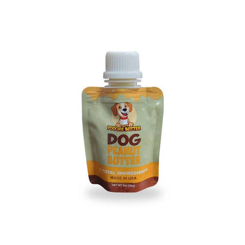 Poochie Butter 2oz Squeeze Pack + Medium Toy Filler